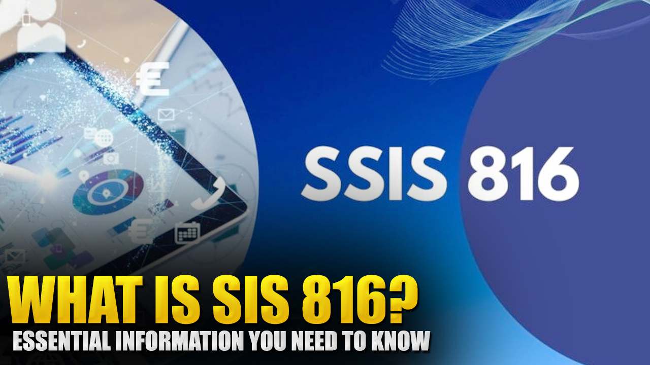 SSIS 816: Ushering in a New Era of Data Integration