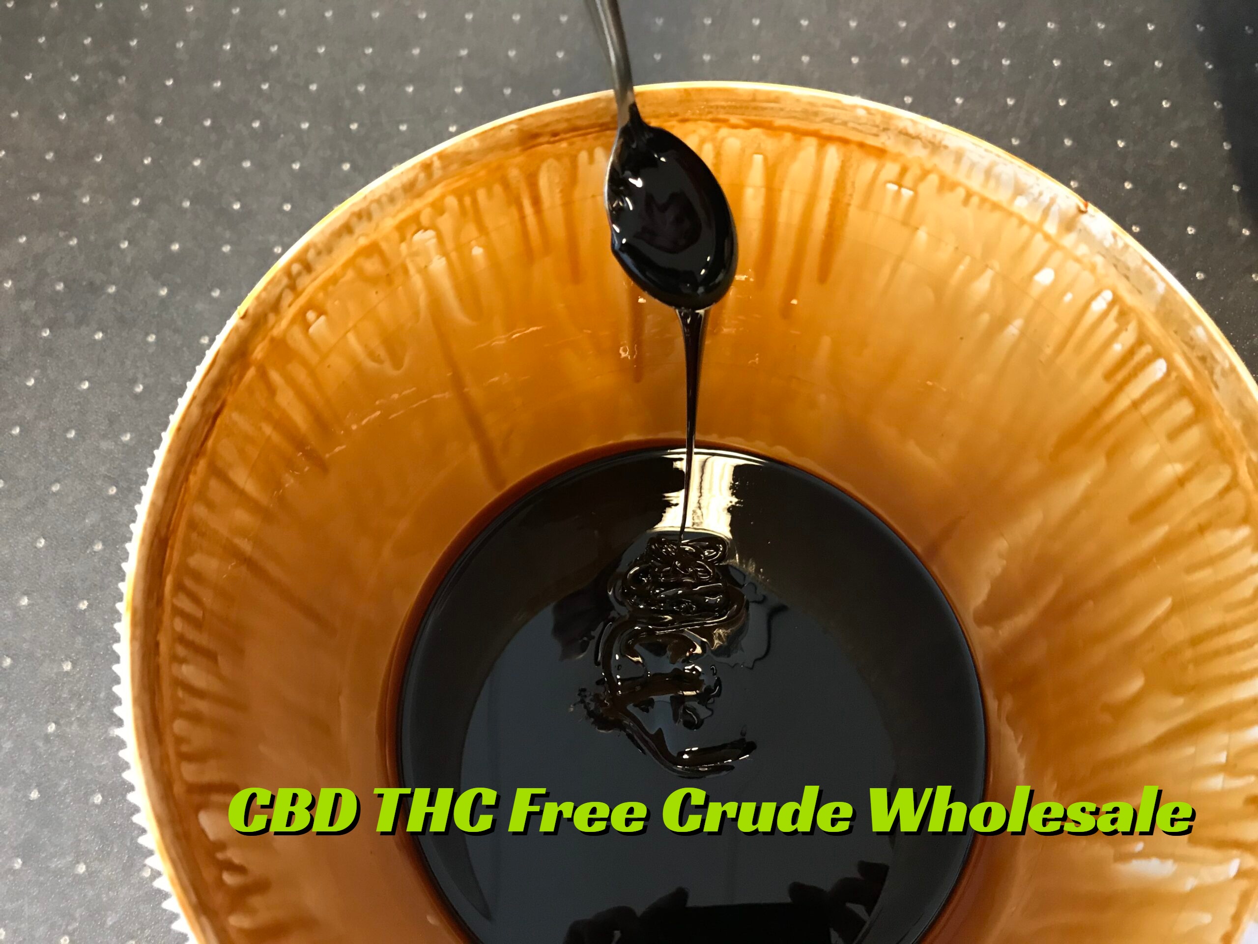 CBD THC Free Crude Wholesale