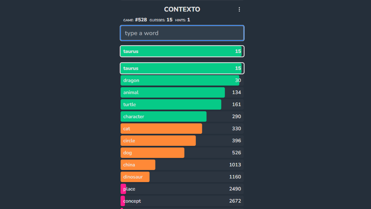 Contexto Hint: Your Daily Word Puzzle Companion